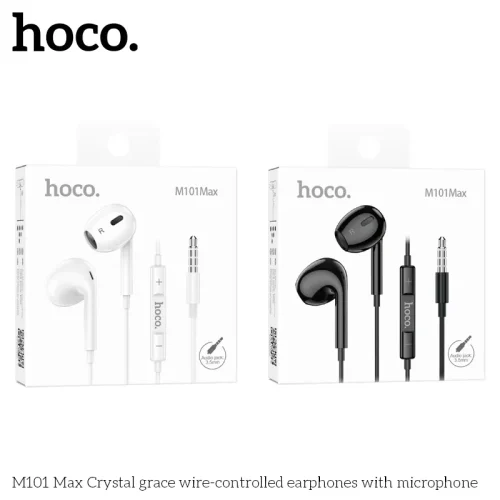 Tai Nghe Có Dây 3.5mm Hoco M101 Max Crystal grace wire-controlled
