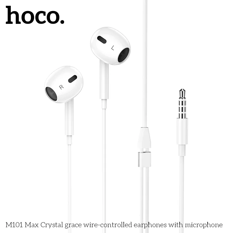 Thương hiệu Hoco uy tín với sản phẩm tai nghe có dây 3.5mm