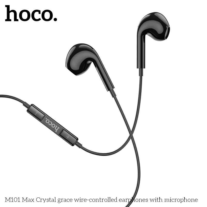 Tính năng điều khiển dây tiện lợi trên tai nghe Hoco M101 Max