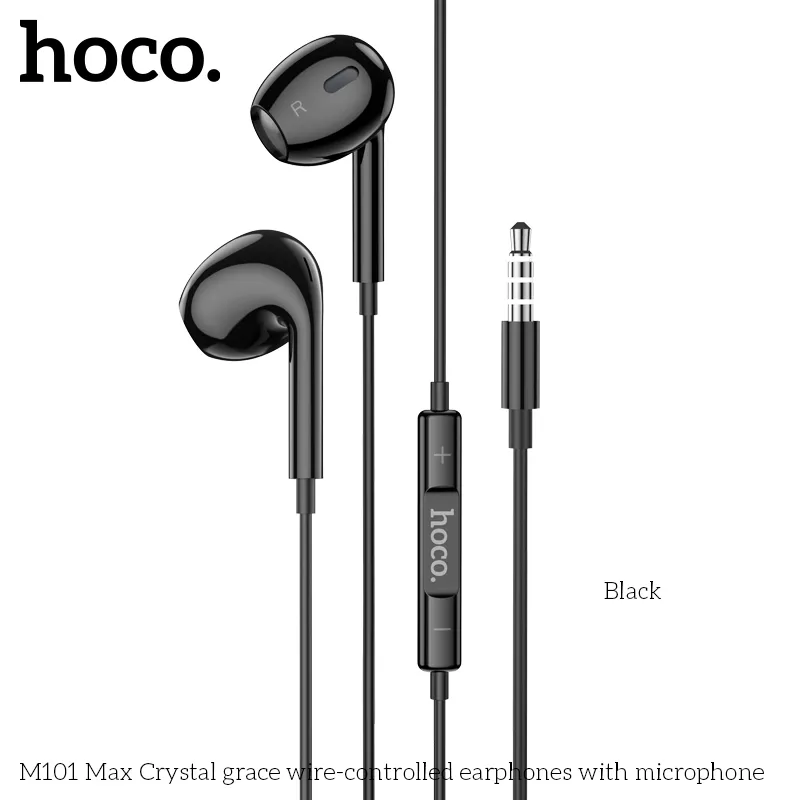 Kích thước nhỏ gọn, trọng lượng 29g dễ sử dụng tai nghe Hoco M101 Max