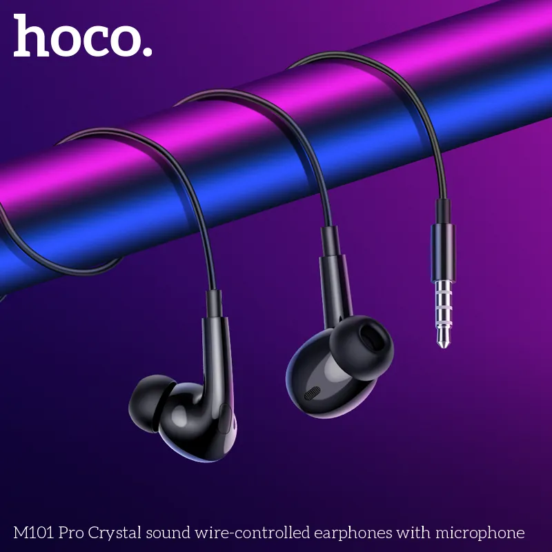 Tai nghe Hoco M101 Pro thiết kế dây 3.5mm chất lượng cao