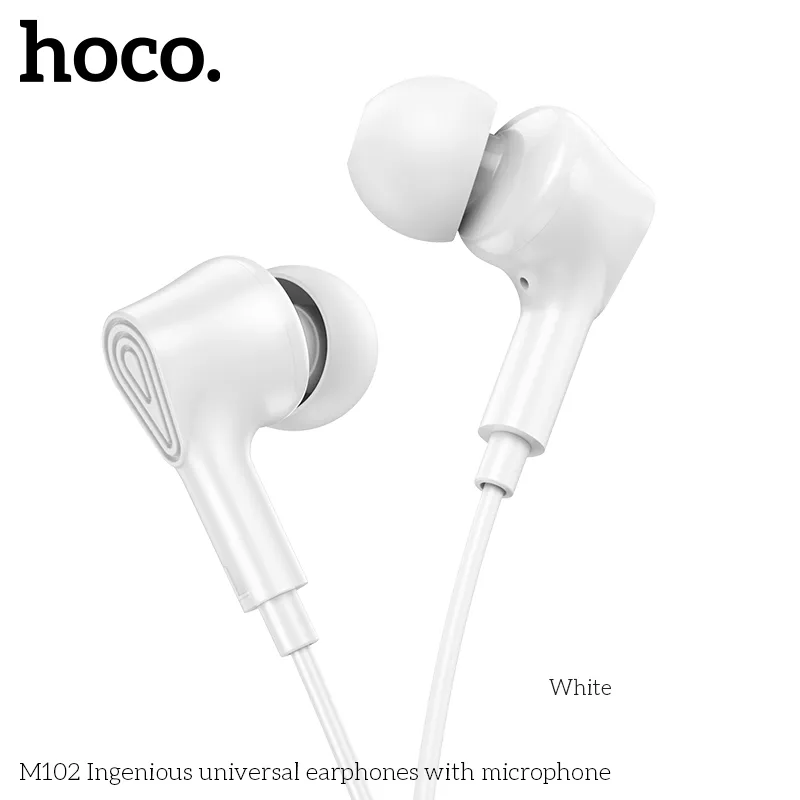 Trải nghiệm âm thanh sắc nét với tai nghe Hoco M102, thích hợp cho giải trí và công việc