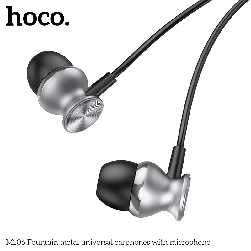 Trải nghiệm âm thanh sắc nét với tai nghe Hoco M106