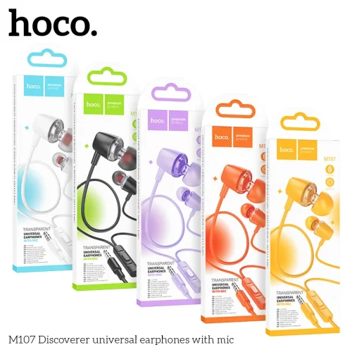 Tai Nghe Có Dây 3.5mm Hoco M107 Discoverer universal
