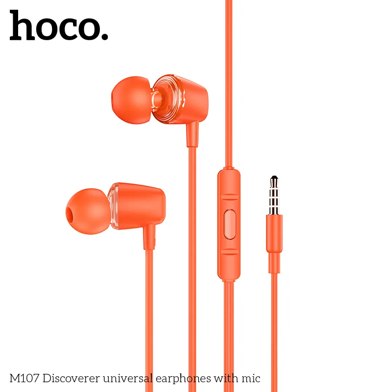 Thương hiệu Hoco uy tín, sản phẩm tai nghe có dây chất lượng cao, bảo hành 12 tháng toàn quốc