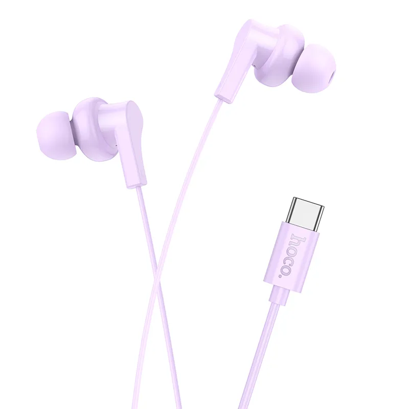 Tai nghe có dây Type-C Hoco M109 điều khiển âm lượng dễ dàng tiện lợi