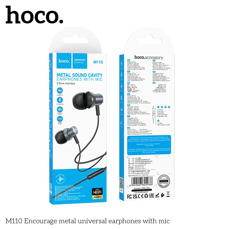 Thương hiệu Hoco nổi tiếng với chất lượng tai nghe tốt