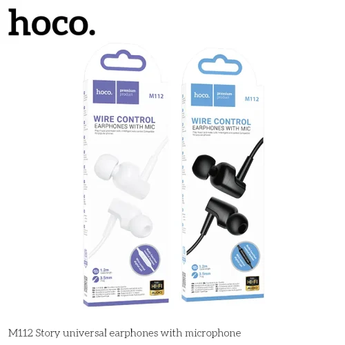 Tai Nghe Có Dây 3.5mm Hoco M112 Story universal