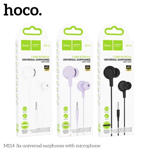 Tai Nghe Có Dây 3.5mm Hoco M114 Jia universal