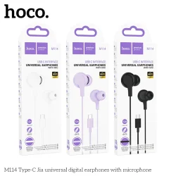 Tai Nghe Có Dây Type-C Hoco M114 Jia Universal Digital