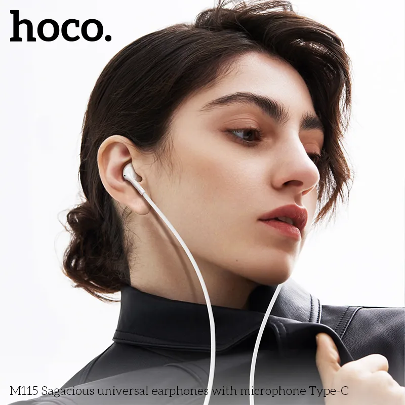 Đóng gói sản phẩm Hoco M115 đẹp mắt, đầy đủ phụ kiện, dễ dàng phân phối và bảo quản