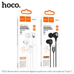Tai Nghe Có Dây Type-C Hoco M116 Benevolent Universal Digital