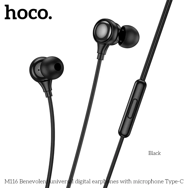 Tai nghe Hoco M116 âm thanh 10mm chuẩn chất lượng