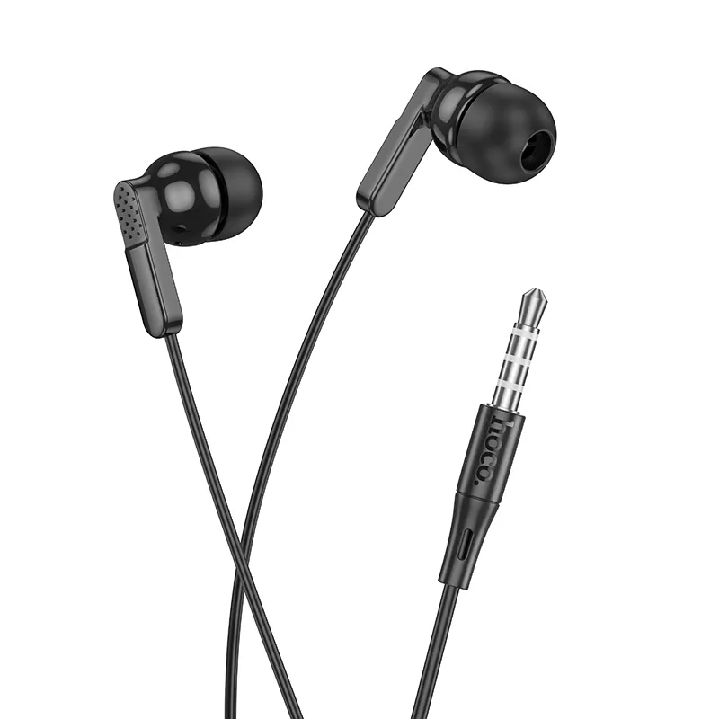 Tính năng chi tiết tai nghe Hoco M121 gồm điều khiển nút bấm, mic tích hợp