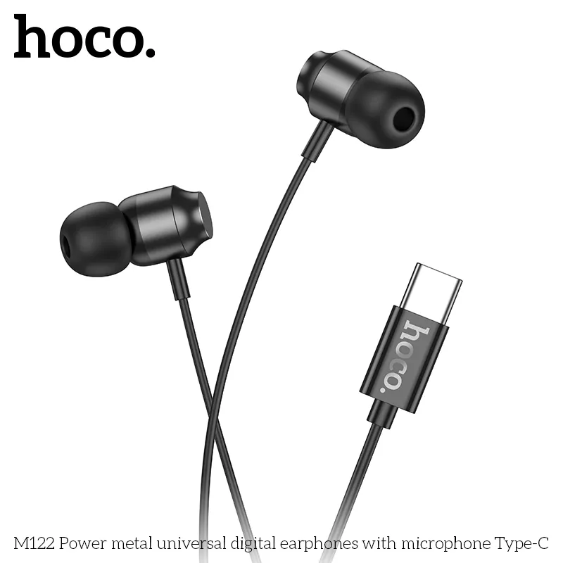 Thương hiệu Hoco nổi tiếng với sản phẩm chất lượng tai nghe Type-C