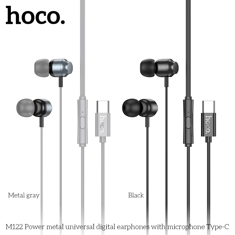 Kích thước tai nghe Hoco M122 nhỏ gọn, dễ mang theo sử dụng mọi lúc