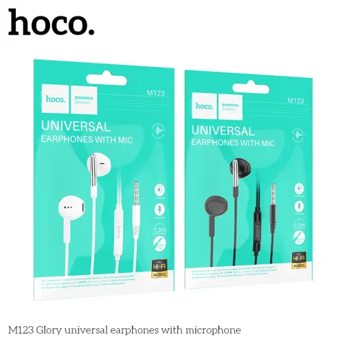 Tai Nghe Có Dây 3.5mm Hoco M123 Glory universal