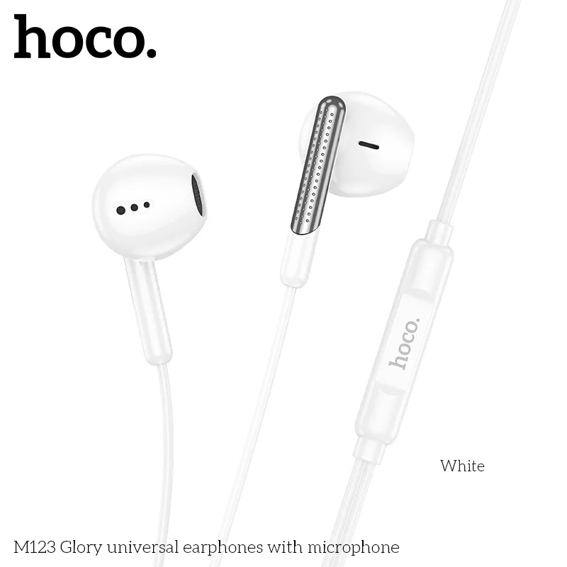 Sản phẩm Hoco M123 Glory universal đóng gói chuyên nghiệp, đầy đủ phụ kiện