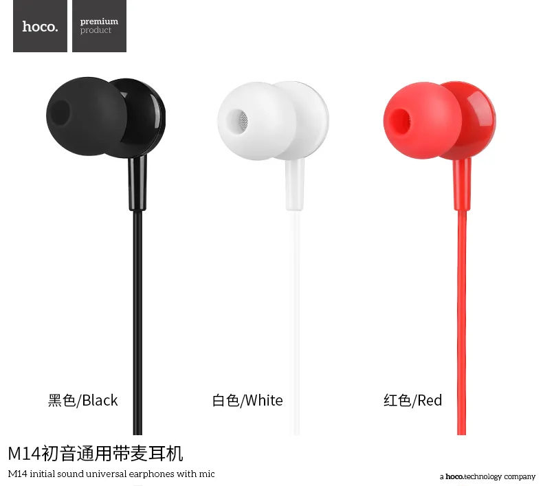 Thương hiệu Hoco nổi tiếng đảm bảo chất lượng tai nghe