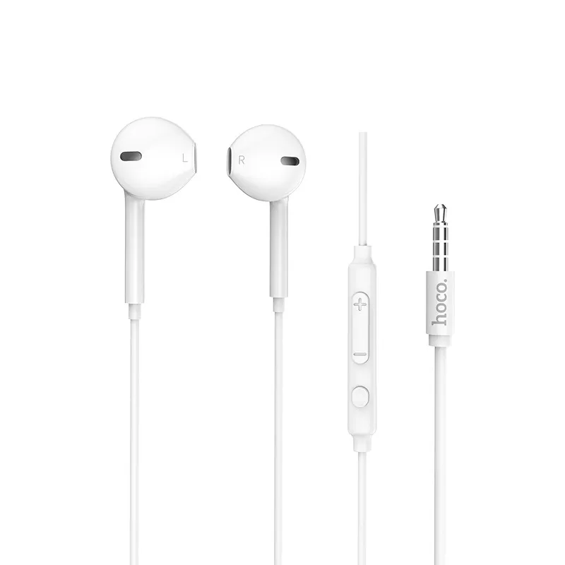 Tai nghe có dây 3.5mm Hoco M55 Memory sound wire control với thiết kế nhỏ gọn và âm thanh rõ nét
