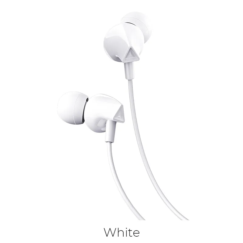 Kích thước tai nghe Hoco M60 nhỏ gọn, dây dài 1.2m dễ dùng
