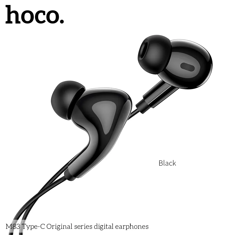 Thiết kế tai nghe Hoco M83 tối giản, đeo thoải mái, màu sắc tinh tế
