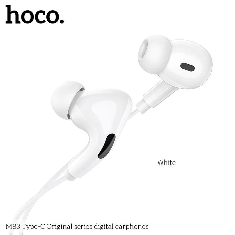 Công năng tai nghe Hoco M83 hỗ trợ điều khiển dây, tăng giảm âm lượng, gọi điện dễ dàng