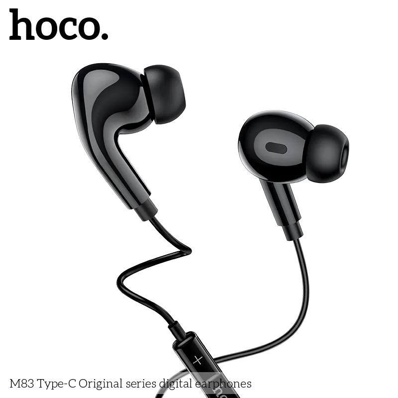 Trải nghiệm âm thanh rõ nét, bass mạnh mẽ với tai nghe Type-C Hoco M83