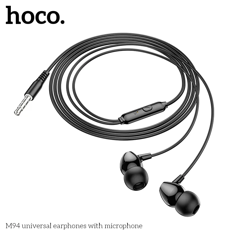 Hoco M94 có tính năng micro và điều khiển dây đơn giản