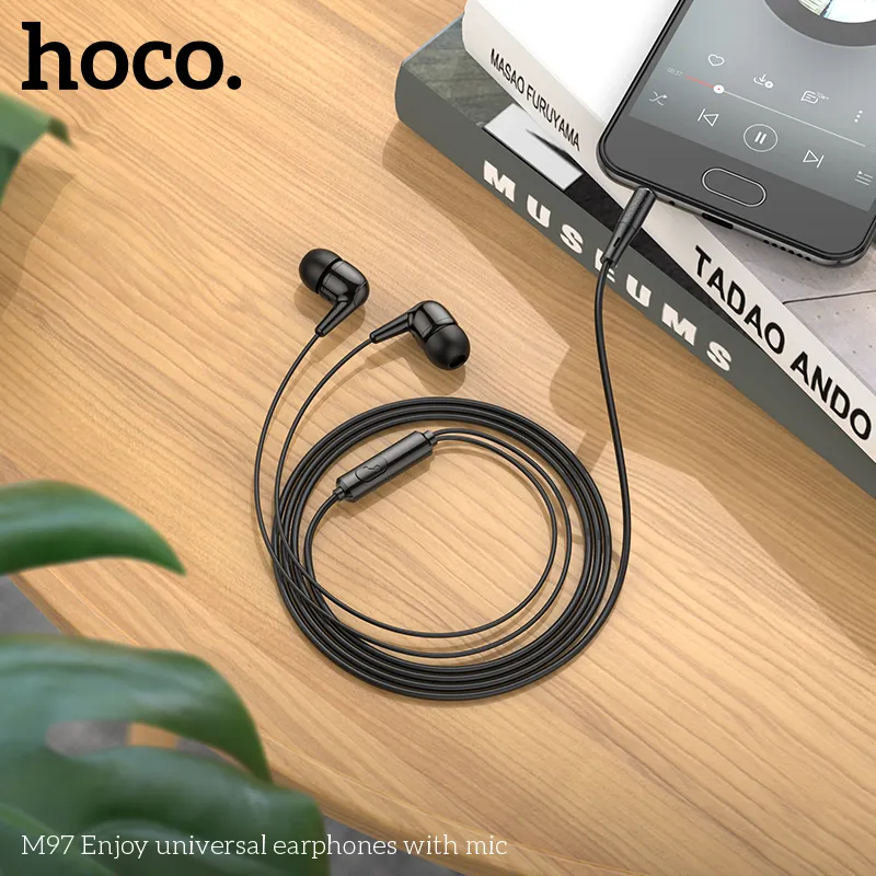 Tai nghe Hoco M97 với kiểu dáng hiện đại và màu sắc trẻ trung