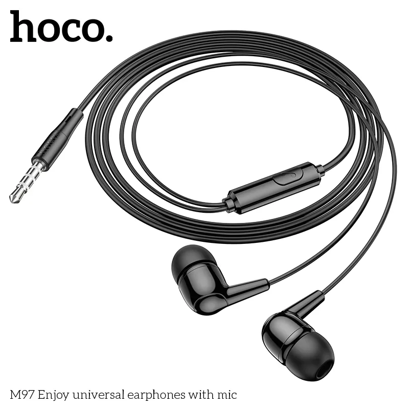 Tai nghe 3.5mm Hoco M97 công năng cao với âm thanh rõ nét