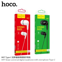 Tai Nghe Có Dây Type-C Hoco M97 Enjoy Universal Digital