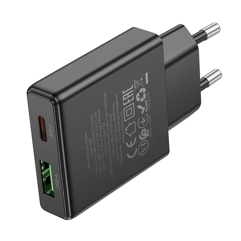 Thương hiệu Hoco uy tín với sản phẩm sạc PD20W+QC3.0 N38 Delgado chính hãng