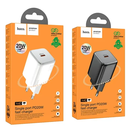 Củ Sạc PD20W Hoco N40 Mighty (EU)