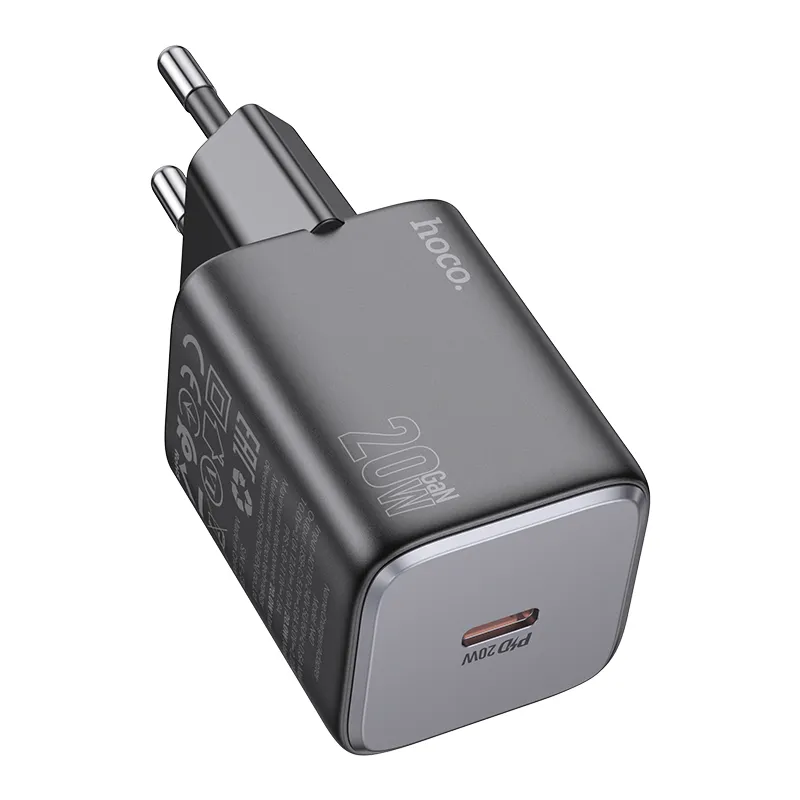 Củ sạc PD20W Hoco hỗ trợ sạc nhanh Power Delivery 20W hiệu quả
