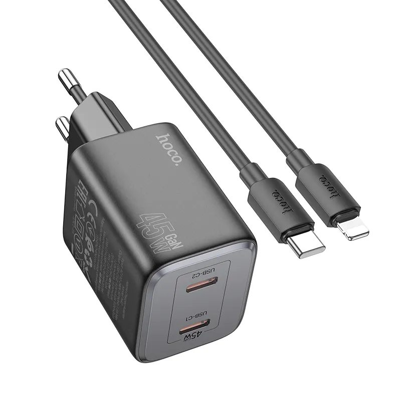 Công suất 45W sạc nhanh đa thiết bị với Hoco N42 Elogiado