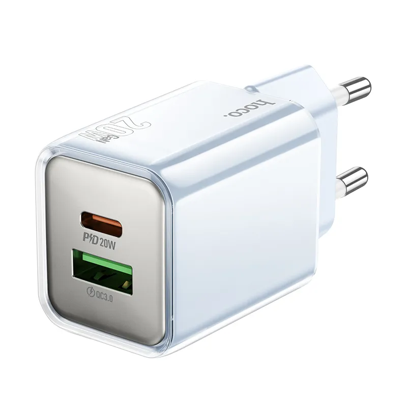 Công suất 20W USB-C, USB-A hỗ trợ sạc nhanh PD và QC3.0