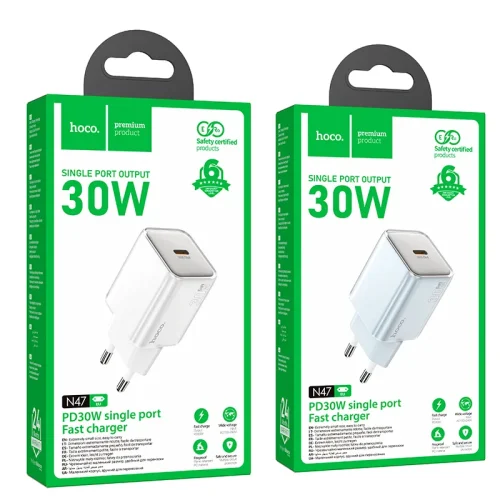 Củ Sạc PD30W Hoco N47 Glorious (EU)