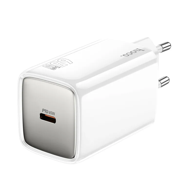 Củ Sạc PD65W Hoco N48 Glorious (EU) chất liệu PC chống cháy bền bỉ