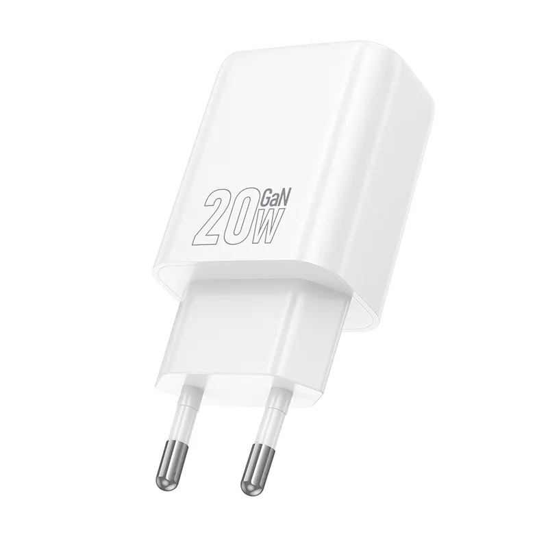 Tính năng củ sạc PD20W Hoco N60 Gentle EU chống cháy PC, hỗ trợ PD, QC, FCP, AFC