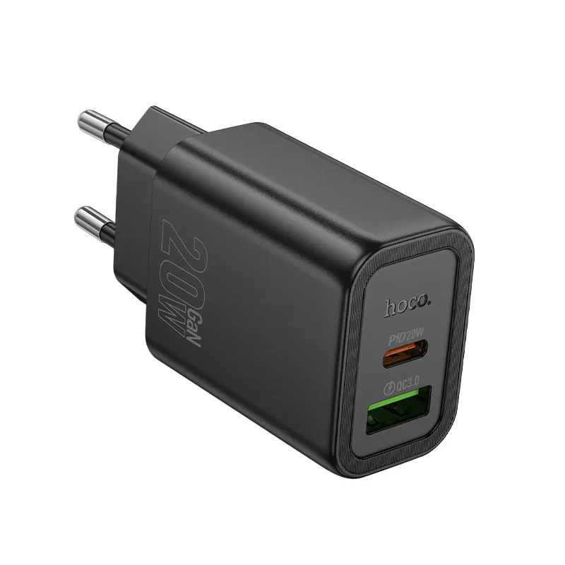 Thương hiệu Hoco uy tín với Củ Sạc PD20W+QC3.0 N61 Gentle (EU) bền bỉ và chất lượng