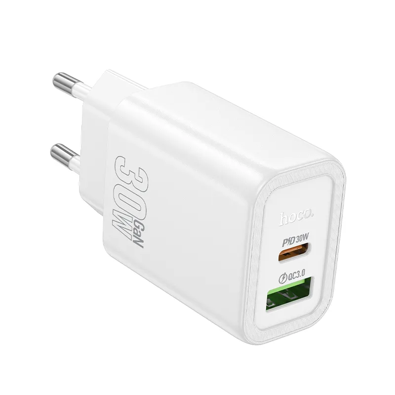 Trải nghiệm sạc nhanh và an toàn với Củ Sạc PD30W+QC3.0 Hoco N63 Gentle (EU)