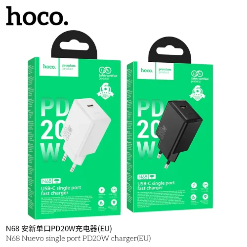 Củ Sạc PD20W Hoco N68 Nuevo (EU)