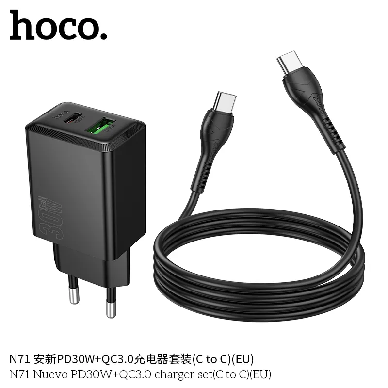 Công năng sạc nhanh PD30W và QC3.0 đa thiết bị hiệu quả