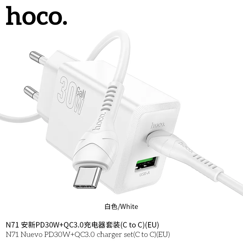 Trải nghiệm sạc ổn định, an toàn với vật liệu PC chống cháy