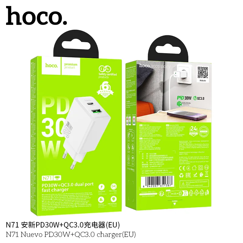 Đóng gói nguyên hộp chắc chắn, thân thiện với môi trường kèm hướng dẫn chi tiết
