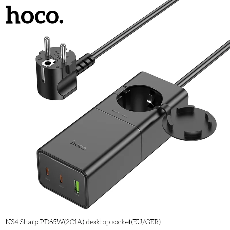 Trải nghiệm sạc nhanh chuẩn PD65W, bảo vệ quá tải hiệu quả