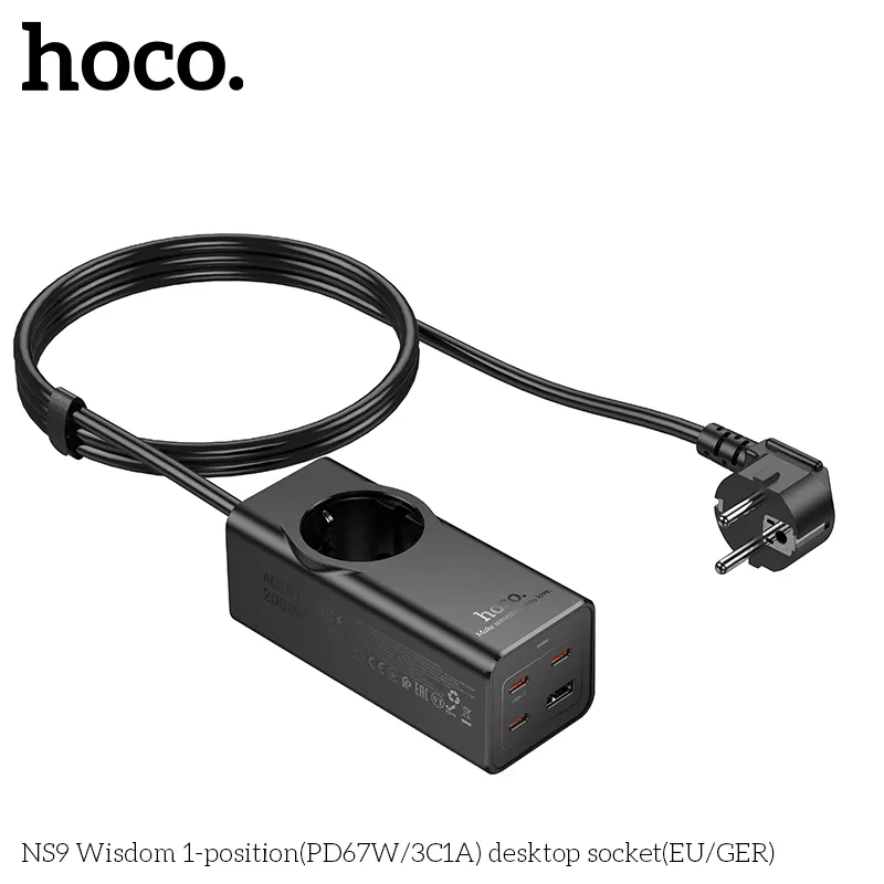 Tính năng chi tiết 3 cổng USB hiệu suất cao, cáp dài 2m thuận tiện