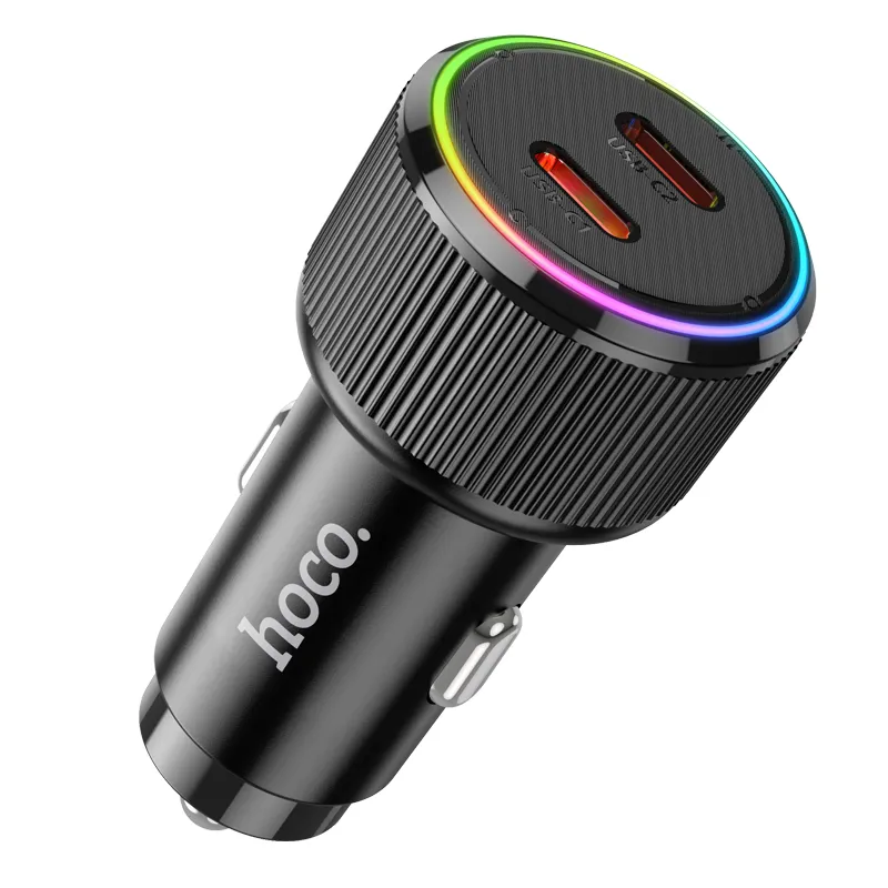 Thương hiệu Hoco uy tín với sản phẩm Tẩu Sạc Ô tô Hoco NZ14B Guerrero PD50W chính hãng