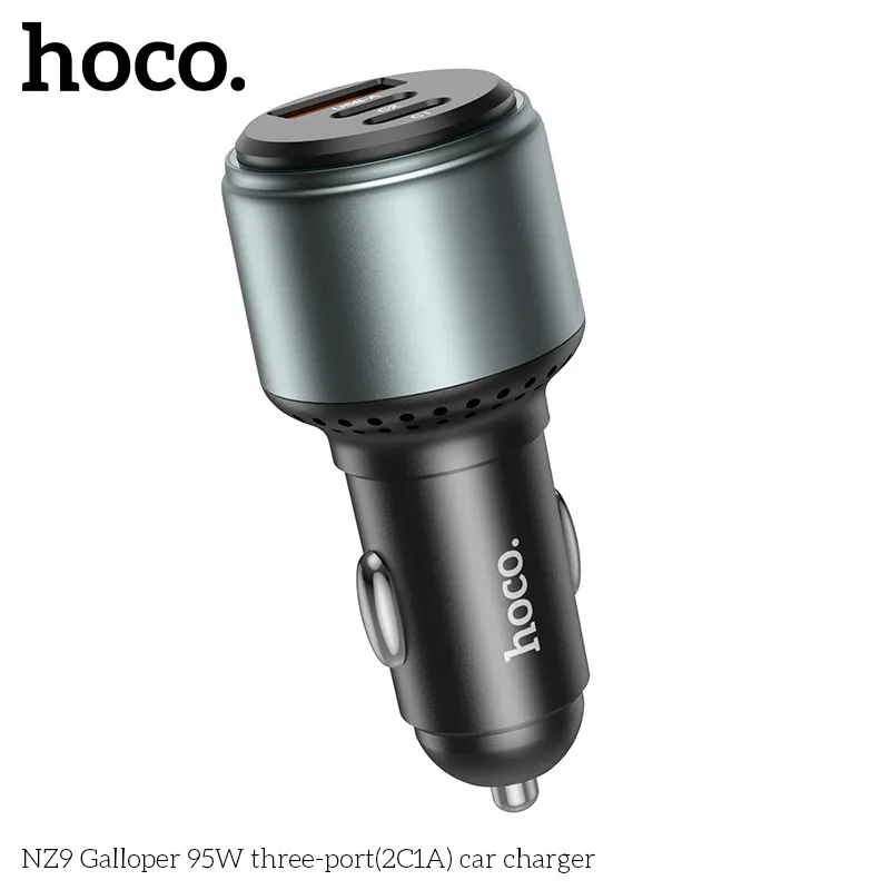 Trải nghiệm sạc nhanh an toàn với công nghệ PD, QC tích hợp ưu việt trên Hoco NZ9